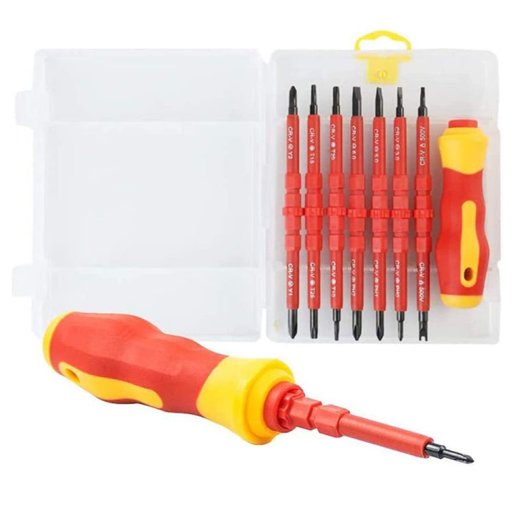 7 in 1 Bit Insulation Multi-Purpose Repair Tool Screwdriver Set