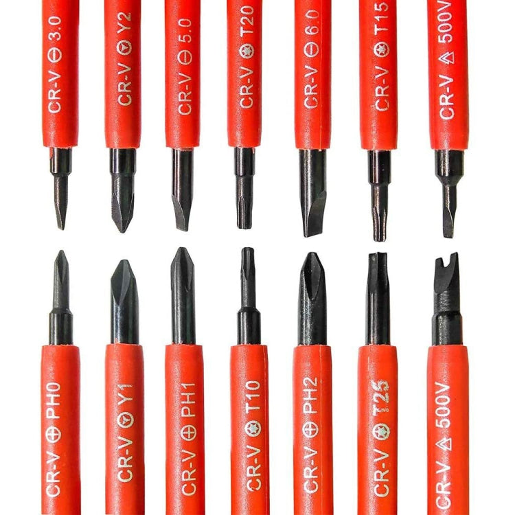 7 in 1 Bit Insulation Multi-Purpose Repair Tool Screwdriver Set