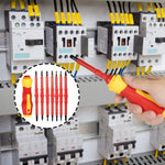 Set di cacciaviti per strumenti di riparazione multiuso con isolamento bit 7 in 1, 7 in 1