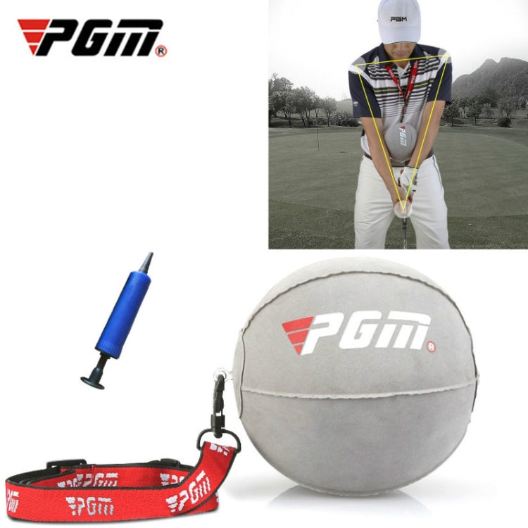 PGM JZQ012 Allenatore di correzione ausiliario per correttore di oscillazione della palla da golf gonfiabile, JZQ012 Black, JZQ012 Gray, JZQ012 Rose Red