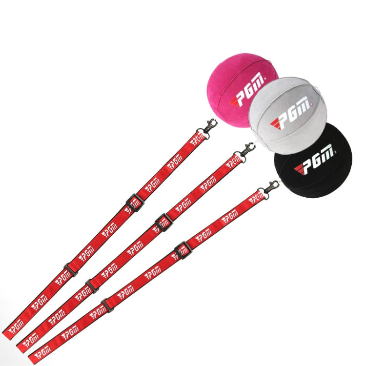 PGM JZQ012 Allenatore di correzione ausiliario per correttore di oscillazione della palla da golf gonfiabile, JZQ012 Black, JZQ012 Gray, JZQ012 Rose Red