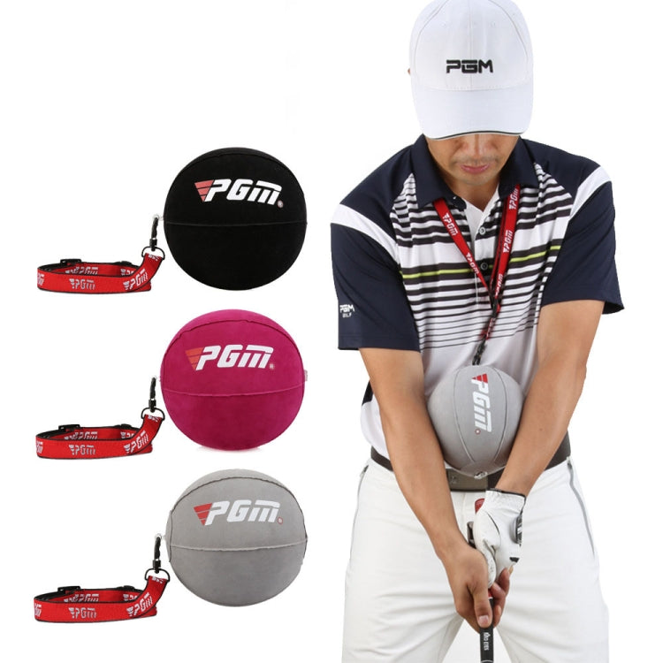 PGM JZQ012 Allenatore di correzione ausiliario per correttore di oscillazione della palla da golf gonfiabile, JZQ012 Black, JZQ012 Gray, JZQ012 Rose Red