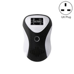 2 PZ DC-9017A Repellente per mouse ad ultrasuoni Repellente per insetti silenzioso a risparmio energetico Repellente per zanzare e repellente per insetti multifunzionale, Black+US Plug, Black+EU Plug, Black+UK Plug