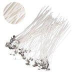 Set 2 stoppini in cotone intrecciato per candele 15 cm