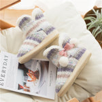Stivali invernali per la casa in cashmere Pantofole in cotone con suola spessa, 35-36, 37-38, 39-40