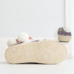 Stivali invernali per la casa in cashmere Pantofole in cotone con suola spessa, 35-36, 37-38, 39-40