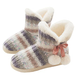 Stivali invernali per la casa in cashmere Pantofole in cotone con suola spessa, 35-36, 37-38, 39-40