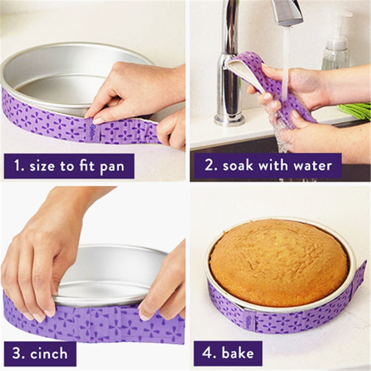 3 pezzi di strumenti di cottura anti-deformazione per fascette di protezione per tortiera, Anti-Deformation Baking Tools