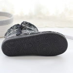 Stivali invernali in cashmere per la casa Pantofole in cotone con suola spessa, 37-38, 39-40, 41-42, 43-44