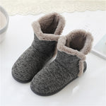 Pantofole in cotone da uomo alte per l'autunno e l'inverno e scarpe calde per interni con plateau in velluto, 39-40, 41-42, 43-44