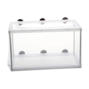 Grande incubatrice per acquario Scatola di isolamento per piccoli pesci Scatola per allevamento di pesci tropicali in rete, Without Clapboard