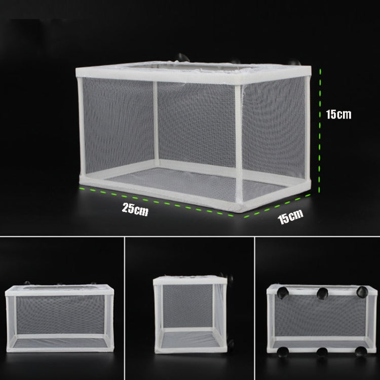 Incubatrice isolamento per piccoli pesci tropicali 27x16x3cm