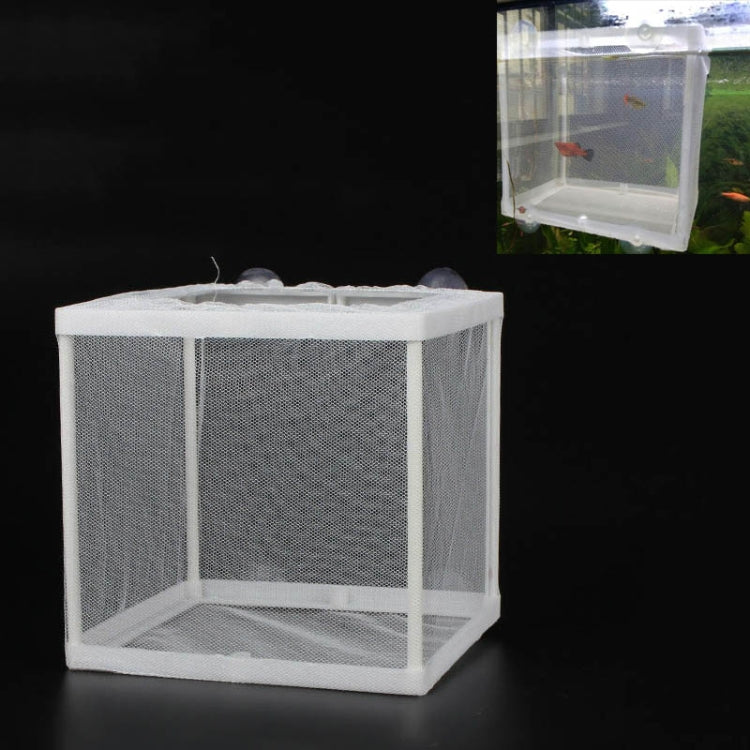 Piccola incubatrice per acquario Scatola di isolamento per piccoli pesci Scatola per allevamento di pesci tropicali in rete, Without Clapboard