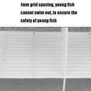 Piccola incubatrice per acquario Scatola di isolamento per piccoli pesci Scatola per allevamento di pesci tropicali in rete, Without Clapboard
