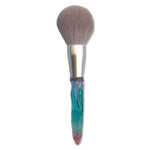 Pennello per trucco Pennello per capelli in fibra di seta di mais Lavaggio per trucco, Green Loose Powder Brush, Pink Loose Powder Brush, 5 PCS Green Eye Shadow Brush, Green Loose Powder Brush+5 PCS Eye Shadow Brush                                     ...