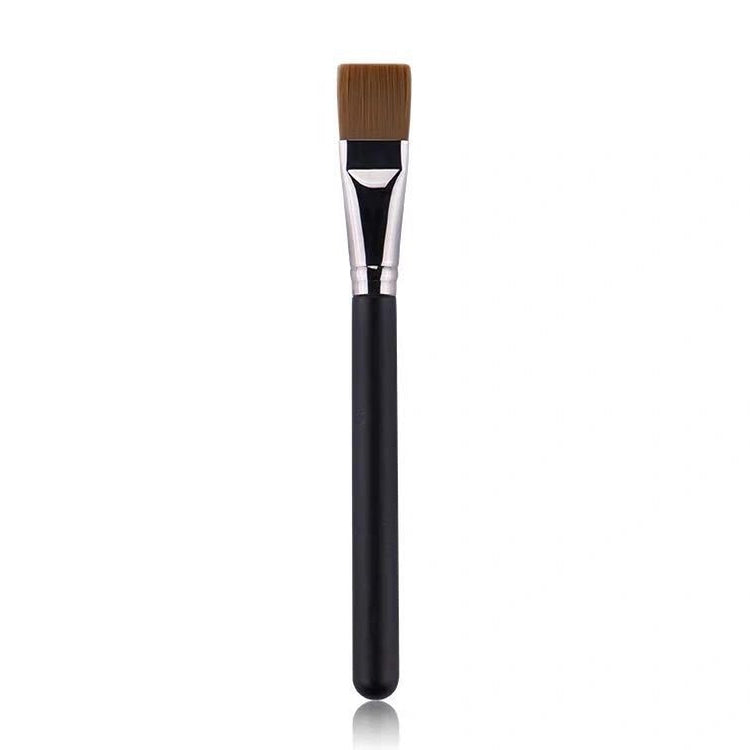 Pennello per trucco per capelli in fibra da 4 pezzi Pennello per fondotinta con manico in legno, 191 Foundation Brush, 270 Concealer Brush, 170 Diagonal Foundation Brush