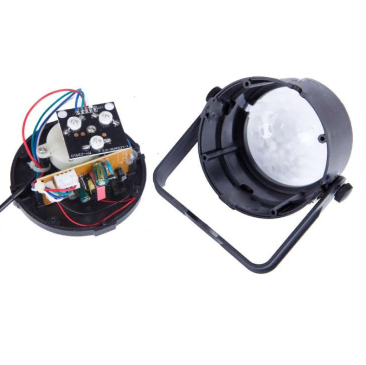 MGY-019 Lampada laser da palco rotante colorata a LED con telecomando da 6 W. Lampada a sfera magica in cristallo, US Plug, EU Plug, UK Plug, AU Plug