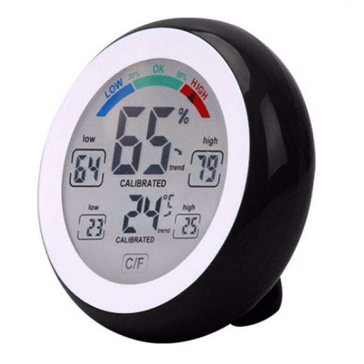 TS-S93 Termometro digitale multifunzione Igrometro Misuratore di umidità e temperatura, Visualizzazione della tendenza del valore massimo minimo C/Funit