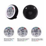 TS-S93 Termometro digitale multifunzione Igrometro Misuratore di umidità e temperatura, Visualizzazione della tendenza del valore massimo minimo C/Funit