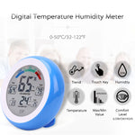 TS-S93 Termometro digitale multifunzione Igrometro Misuratore di umidità e temperatura, Visualizzazione della tendenza del valore massimo minimo C/Funit