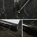 215421210W Modello in marmo Vernice brillante Ristrutturazione di mobili Carta da parati autoadesiva Pellicola impermeabile per armadietti