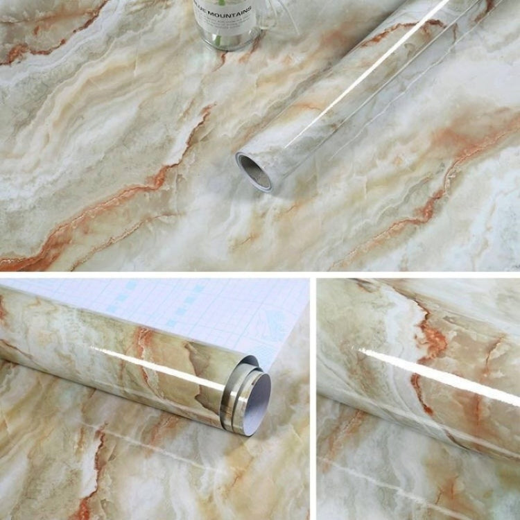 215421210W Modello in marmo Vernice brillante Ristrutturazione di mobili Carta da parati autoadesiva Pellicola impermeabile per armadietti