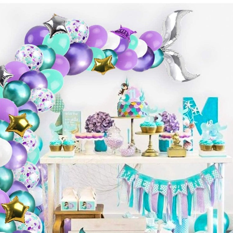 Set decorazioni palloncini coriandoli dorati 30cm