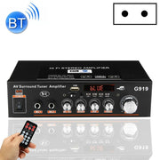 G919 Amplificatore di potenza digitale intelligente Mini amplificatore di potenza Bluetooth/USB/SD/FM integrato, spina europea