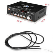G919 Amplificatore di potenza digitale intelligente Mini amplificatore di potenza Bluetooth/USB/SD/FM integrato, spina europea