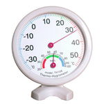 TH108 Mini igrometro rotondo per interni ed esterni, termometro per umidità, misuratore di temperatura, consegna a colori casuali, TH108