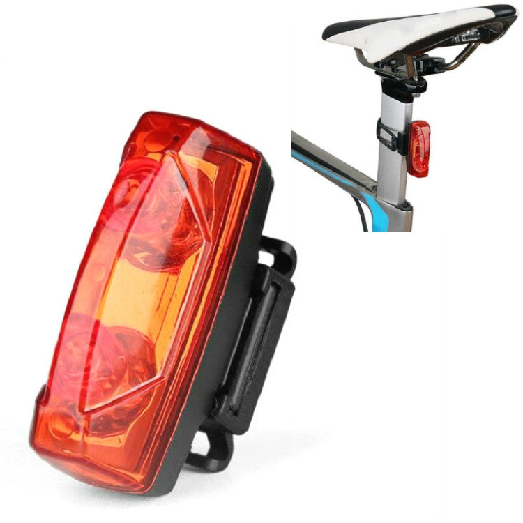 Fanale posteriore a induzione magnetica per bicicletta Fanale posteriore a induzione di autogenerazione Spia di sicurezza per guida notturna impermeabile, Magnetic Induction Taillight