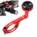 Supporto da tavolo per codici in lega di alluminio per mountain bike per bicicletta Staffa per torcia universale per estensione della tabella dei codici, Red, Black, Gray