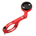 Supporto da tavolo per codici in lega di alluminio per mountain bike per bicicletta Staffa per torcia universale per estensione della tabella dei codici, Red, Black, Gray