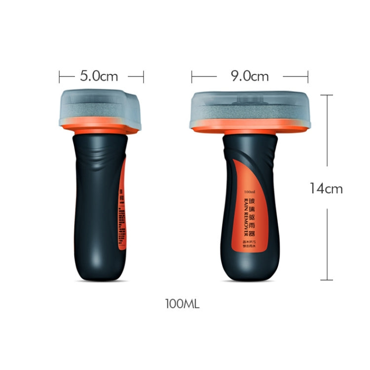2 pezzi di detergente repellente per la pioggia in vetro per tergicristallo per parabrezza per auto, detergente repellente per pioggia per auto, Rain Repellent, Oil Film Removal, Defogging Agent
