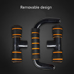 Staffa push-up a forma di H Attrezzatura per fitness push-up Attrezzatura per espansione toracica per interni domestici, Black Orange, Black  Green