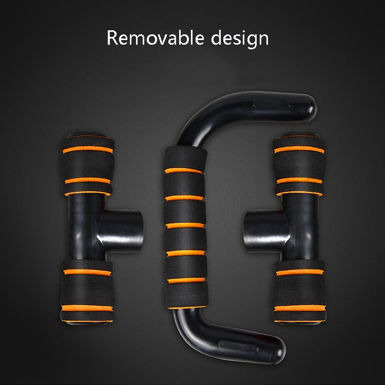 Staffa push-up a forma di H Attrezzatura per fitness push-up Attrezzatura per espansione toracica per interni domestici, Black Orange, Black  Green