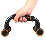 Staffa push-up a forma di H Attrezzatura per fitness push-up Attrezzatura per espansione toracica per interni domestici, Black Orange, Black  Green