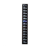 Adesivo digitale per termometro per frigorifero per acquario, adesivo per misurazione della temperatura, Aquarium Temperature Measurement