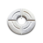 Nucleo filtrante per erogatore automatico di acqua per animali domestici rotondo, cotone con filtro a carbone attivo ad alto valore di iodio, guscio di noce di cocco, 4 PCS/Box, 6 PCS/Box, 8 PCS/Box, 12 PCS/Box