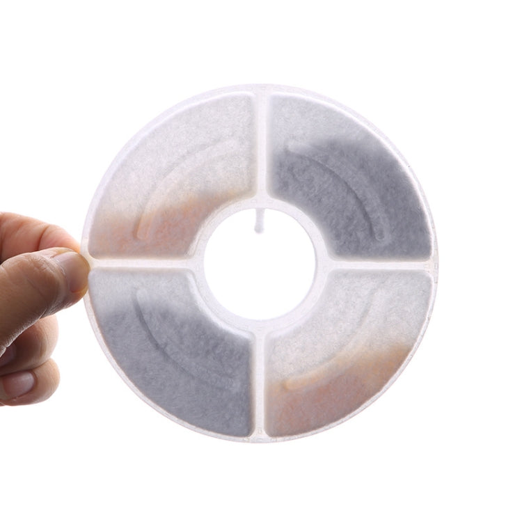 Nucleo filtrante per erogatore automatico di acqua per animali domestici rotondo, cotone con filtro a carbone attivo ad alto valore di iodio, guscio di noce di cocco, 4 PCS/Box, 6 PCS/Box, 8 PCS/Box, 12 PCS/Box