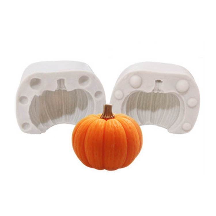 Stampo in silicone per candela profumata fai da te con torta di zucca tridimensionale di Halloween, SW-36, SW-37, SW-44, SW-45, SW-46, SW-47, ZW-57, ZW-109