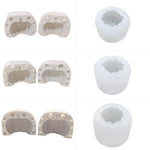 Stampo in silicone per candela profumata fai da te con torta di zucca tridimensionale di Halloween, SW-36, SW-37, SW-44, SW-45, SW-46, SW-47, ZW-57, ZW-109