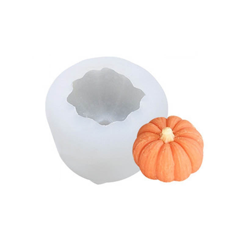 Stampo in silicone per candela profumata fai da te con torta di zucca tridimensionale di Halloween, SW-36, SW-37, SW-44, SW-45, SW-46, SW-47, ZW-57, ZW-109