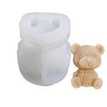 Stampo in silicone per cubetti di ghiaccio, tè al latte, caffè, cartoni animati, stampo epossidico in gesso per candele per aromaterapia, MC-98, MC-152, MC-153, MC-154, MC-149, MC-150, MC-143, MC-151