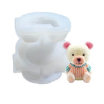 Stampo in silicone per cubetti di ghiaccio, tè al latte, caffè, cartoni animati, stampo epossidico in gesso per candele per aromaterapia, MC-98, MC-152, MC-153, MC-154, MC-149, MC-150, MC-143, MC-151