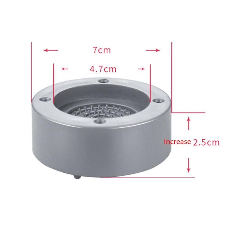 4 Pz/set Mobili Elettrodomestico Lavatrice Tappetino In Gomma A Prova di Umidità Assorbimento Degli Urti Aumentata Base Zerbino, 2.5cm Plus Layer Gray, Adjustable Height About 8-9.5cm Gray, 2.5cm Plus Layer Blue, Adjustable Height About 8-9.5cm Blue