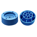 4 Pz/set Mobili Elettrodomestico Lavatrice Tappetino In Gomma A Prova di Umidità Assorbimento Degli Urti Aumentata Base Zerbino, 2.5cm Plus Layer Gray, Adjustable Height About 8-9.5cm Gray, 2.5cm Plus Layer Blue, Adjustable Height About 8-9.5cm Blue