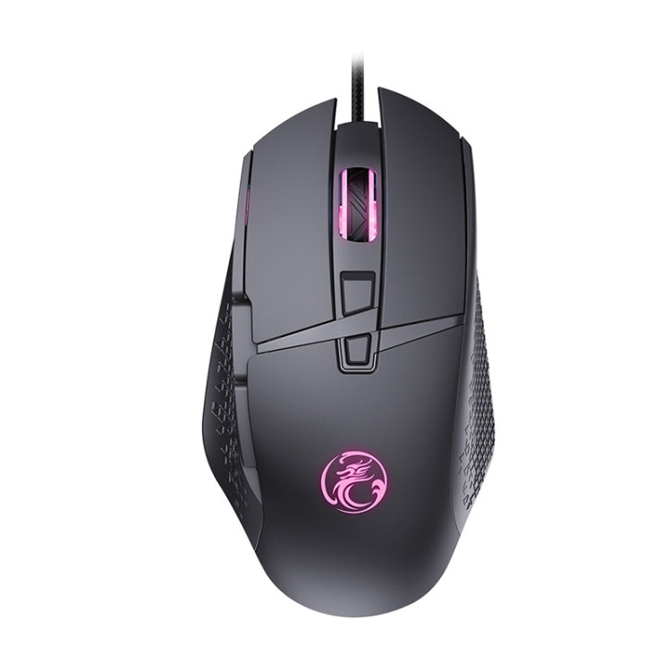 iMICE T91 8 tasti 7200 DPI Mouse da gioco luminoso cablato USB, lunghezza cavo: 1,8 m