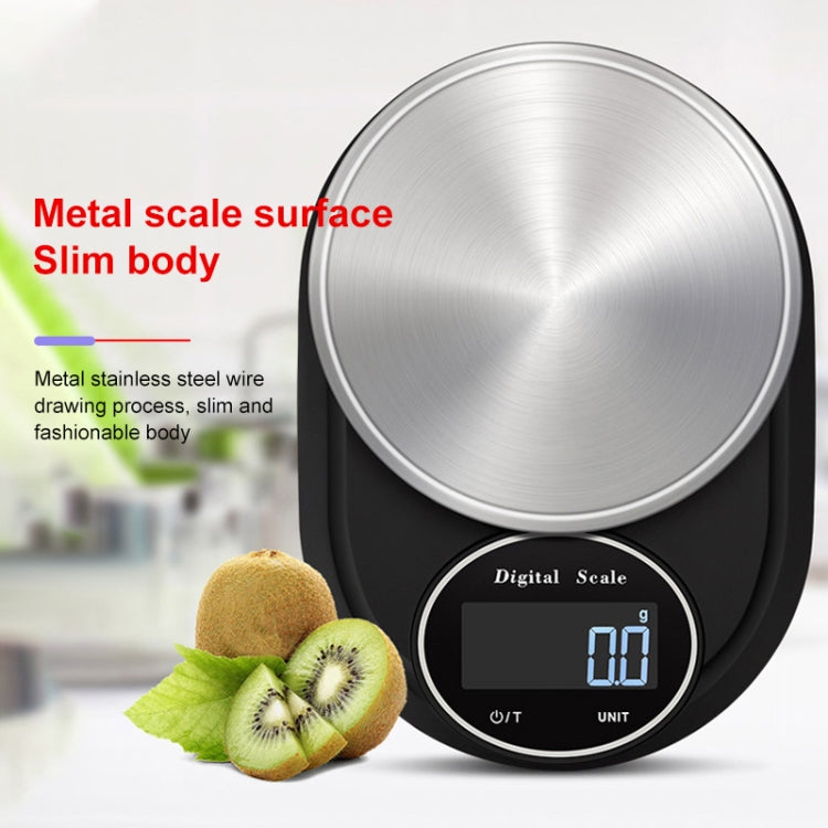 Bilancia elettronica da cucina domestica Bilancia per gioielli in acciaio inossidabile ad alta precisione, Hemming 5kg/1g, No Edging 5kg/1g, Hemming 3kg/0.1g, No Edging 3kg/0.1g, Hemming 5kg/0.1g, No Edging 5kg/0.1g