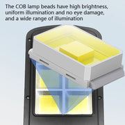 Lampada solare 10W con induzione corpo umano e telecomando